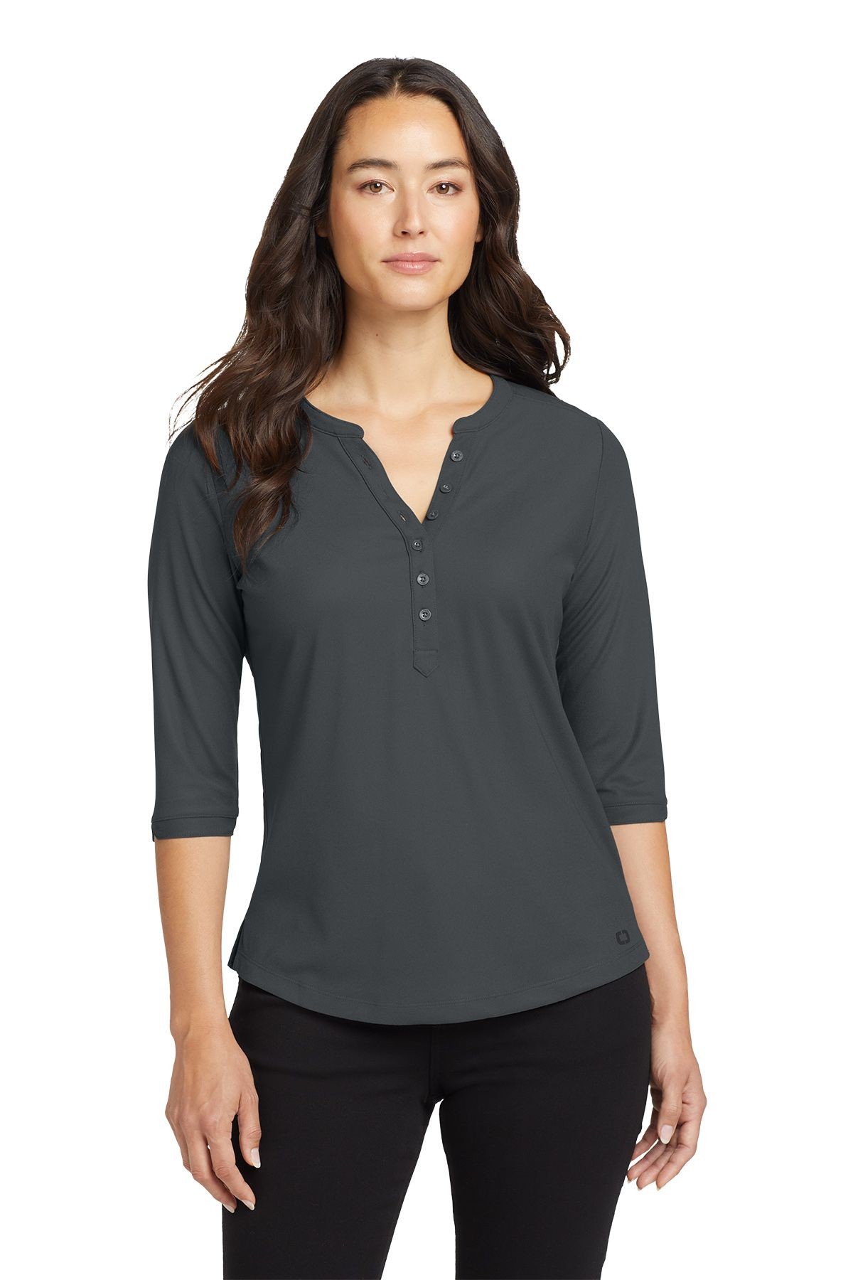 OGIO Women's Jewel Henley #LOG104 $46.00