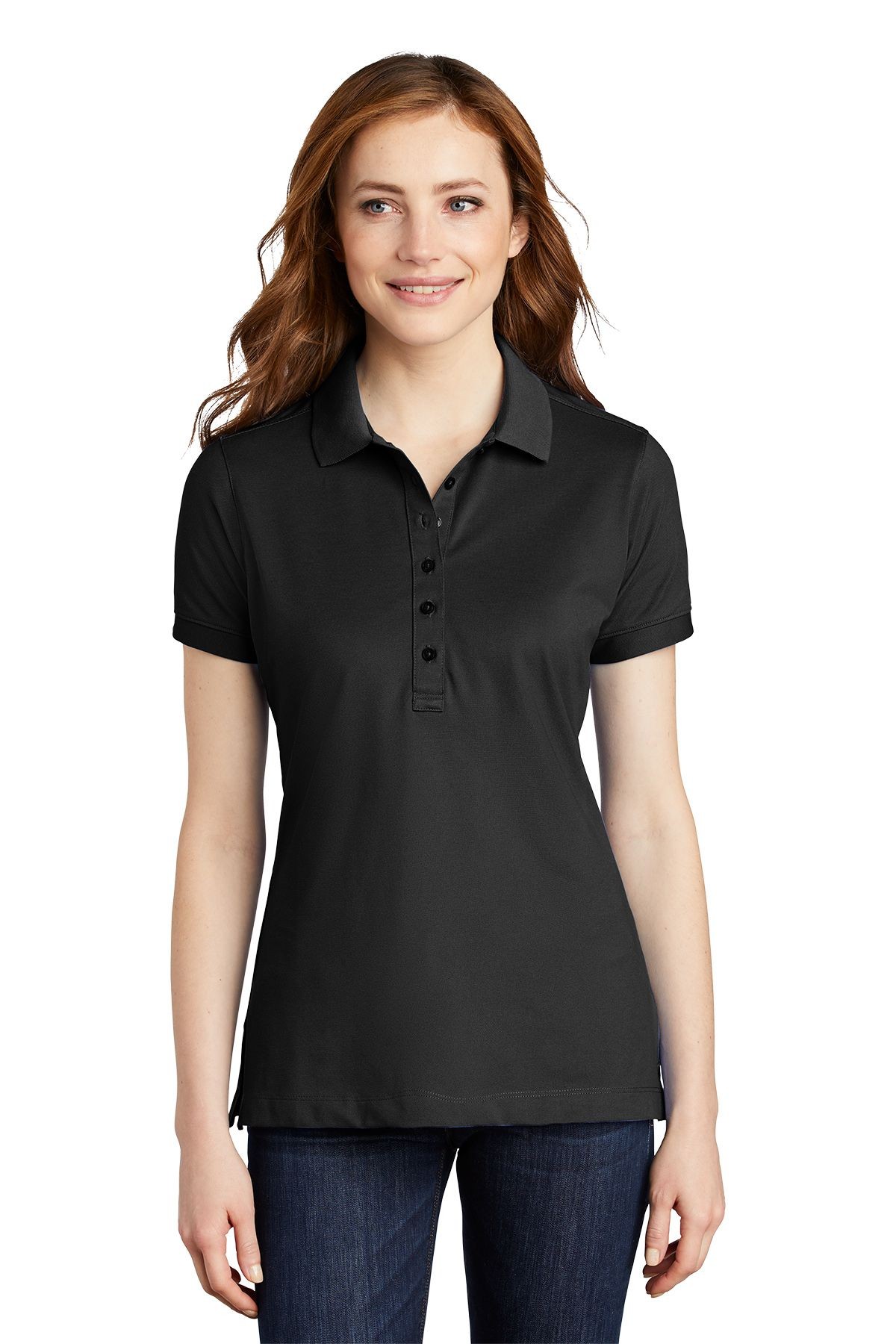 Port Authority Women's Stretch Pique Polo #L555 $30.00